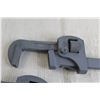 Image 3 : (2) Large Pipe Wrenches