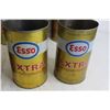 Image 3 : Oil Can Spout Opener, (9) Esso Motor Oil Cans - Litres