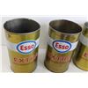 Image 4 : Oil Can Spout Opener, (9) Esso Motor Oil Cans - Litres