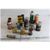 Image 1 : Assorted Oil Tins - Some Sealed and Full