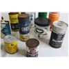 Image 5 : Assorted Oil Tins - Some Sealed and Full