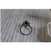 Image 3 : ^ .925 Silver / Sapphire Ring
