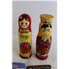 Image 2 : Matroshka Bottle Covers, (3) Russian Books