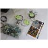Image 4 : (26) Assorted Bracelets, Crackled Marble Jewelry Making Supplies