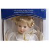 Image 2 : Handcrafted Collectors Edition Genuine Porcelain Doll - NIB