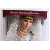 Image 2 : Donnatella De Roma Collection Hand Painted Fine Bisque Porcelain Doll - NIB