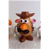 Image 3 : (4) Mr. Potato Heads - Star Wars, Toy Story Woody