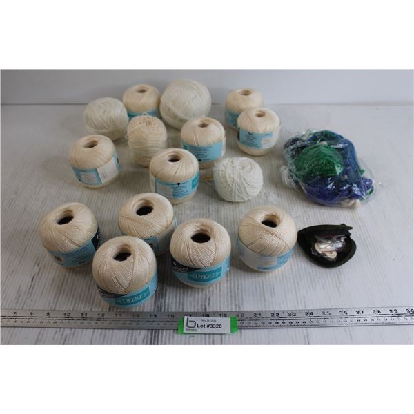 (15) Balls/Spools of Yarn