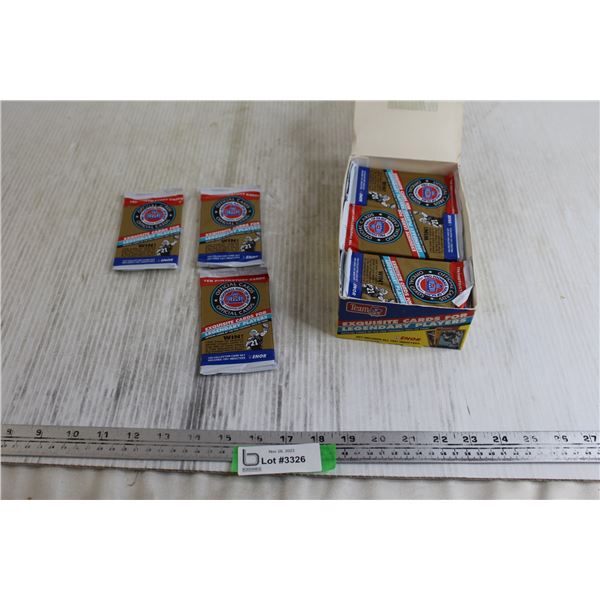 Pro Football Hall of Fame Exquisite Cards for Legendary Players - (35) Packs, All Seem Sealed