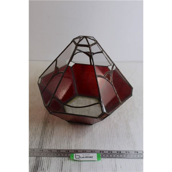 Stained Glass Candleholder