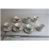 Image 1 : (5) Tea Cups w/ Saucers + (2) Coffee Cups
