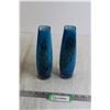 Image 1 : (2) Blue Vases