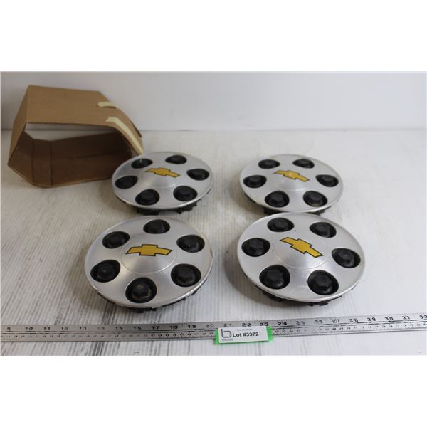 (4) Chevy Wheel Caps