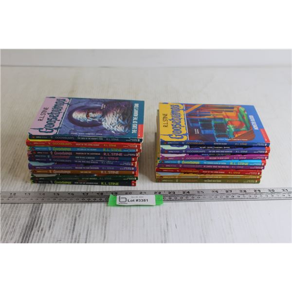 (18) Goosebump Books