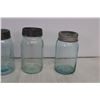 Image 5 : * (13) Mason Jars w/ Glass Sealers