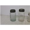 Image 7 : * (13) Mason Jars w/ Glass Sealers