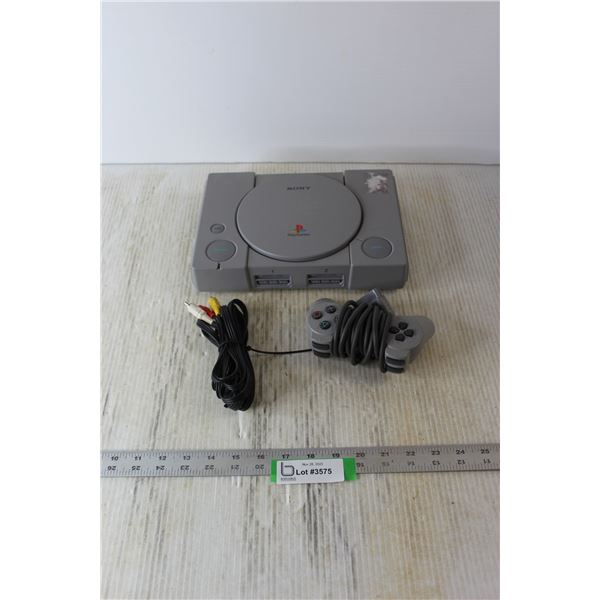 Sony PlayStation Console With Controller And Cord - Missing Power Cord