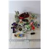 Image 1 : Assortment of Plastic Figures and Toys