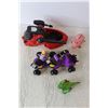 Image 2 : Assortment of Plastic Figures and Toys