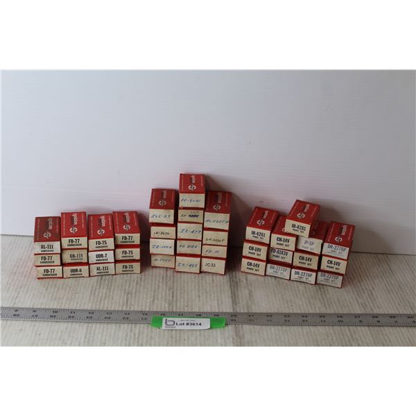 (38) Standard Motor Products Parts - Points, Condensers, Misc.