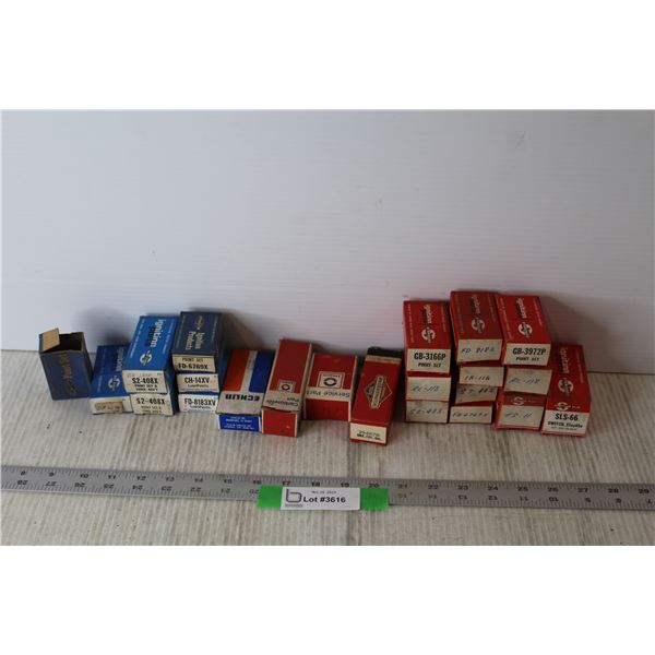 (23) AC Delco, Echlin, Brigg's & Stratton, Standard Parts - Carburetor, Points, Switch, Misc.