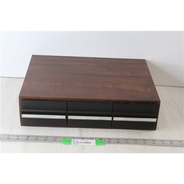 3-Drawer Cassette Holder - 16" Wide x 12"Deep