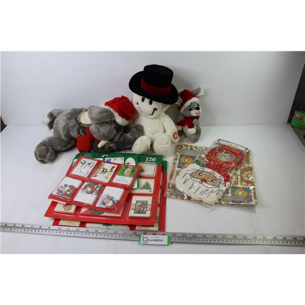 Stuffed Christmas Toys - Name Tags - Gift Wrap