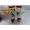 Image 2 : Plastic Christmas Tree - Decorations - Wooden Train - Box of Christmas Cards (unopened)