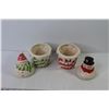 Image 5 : Ceramic Christmas Decor Pieces