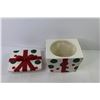 Image 6 : Ceramic Santa Face Bowl - Christmas Present Cookie Jar