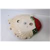 Image 3 : Penguin Cookie Jar - Ceramic Santa Face Dish