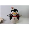 Image 5 : Penguin Cookie Jar - Ceramic Santa Face Dish