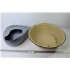 Image 1 : Porcelain Wash Basin - Porcelain Bed Pan