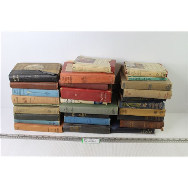 (28) Vintage Books - Classical - Adventure - Religion - Travel