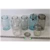 Image 1 : (7) Glass Sealer Jars - Crown - Perfect - Gem - Corona - Nabob