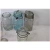 Image 2 : (7) Glass Sealer Jars - Crown - Perfect - Gem - Corona - Nabob