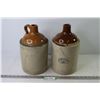 Image 1 : (2) Medalta Stoneware Jugs (both cracked)