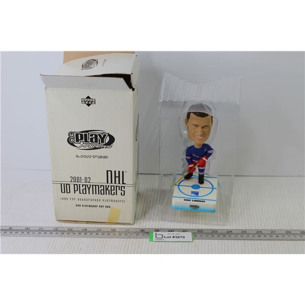 Upper Deck NHL Play Makers Bobble Head - Ranger's Eric Lindros