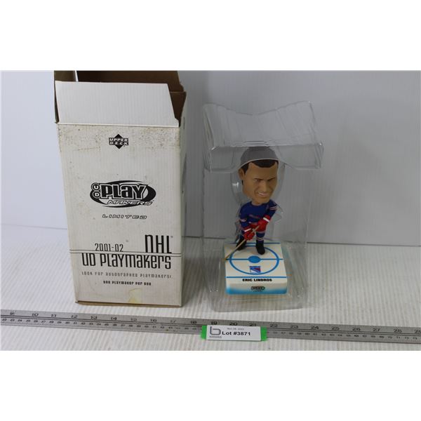Upper Deck NHL Play Makers Bobble Head - Ranger's Eric Lindros