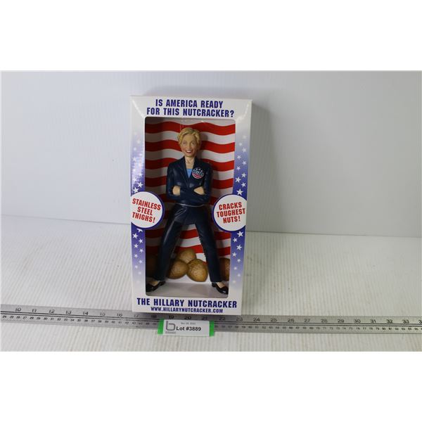 Hillary Cliton Nutcracker (NIB)
