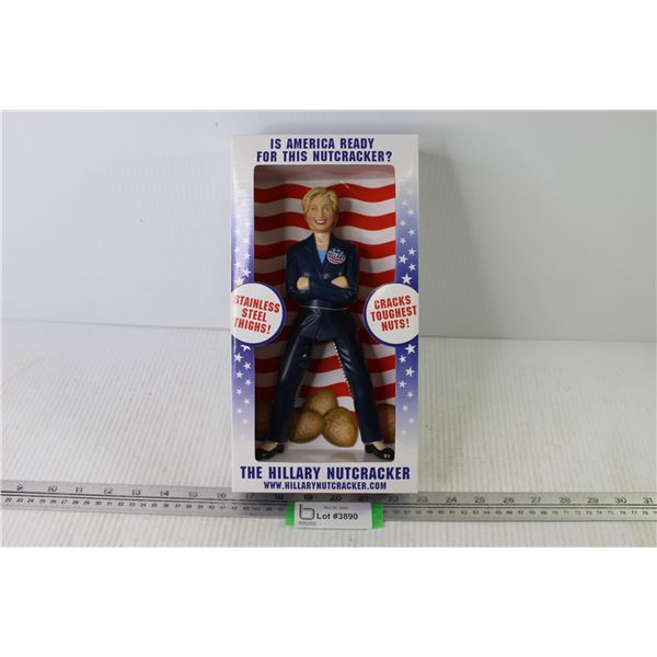 Hillary Cliton Nutcracker (NIB)