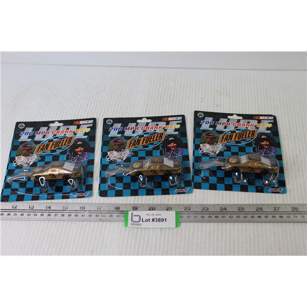 (3) Nascar - Fan Fueler - Car Fishing Hooks (NIB)