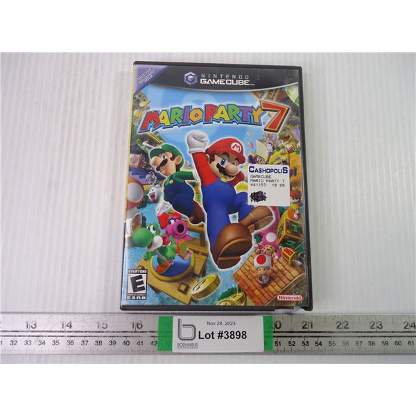 Nintendo GameCube-Mario Party 7 Game