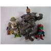 Image 4 : (10) Assorted Action Figures, Watch, Leaf Bag