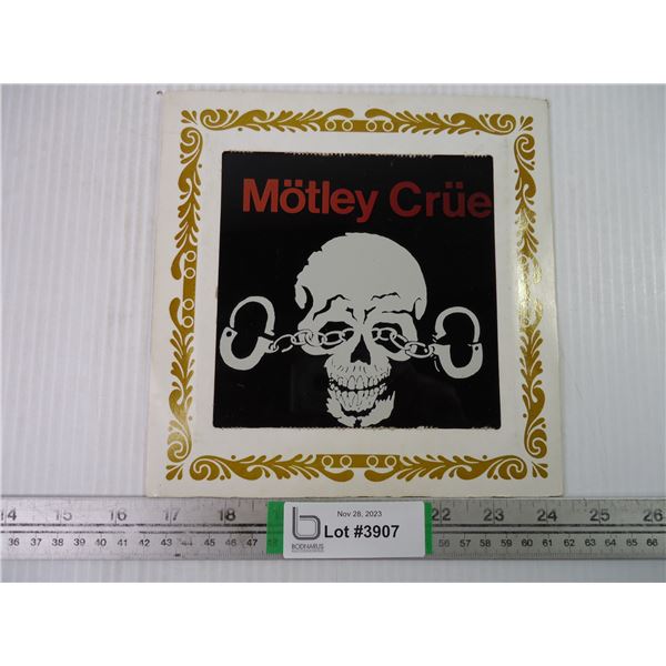 Vintage Motley Crüe Sign