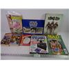 Image 1 : Lot of assorted Literature, Star Wars, MAD, Nameless Book, Beavis/Butthead Comic, Yahtzee Game