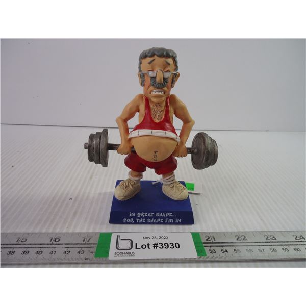 "In Great Shape For the Shape I'm In" Figurine by Russ Barrie Co.