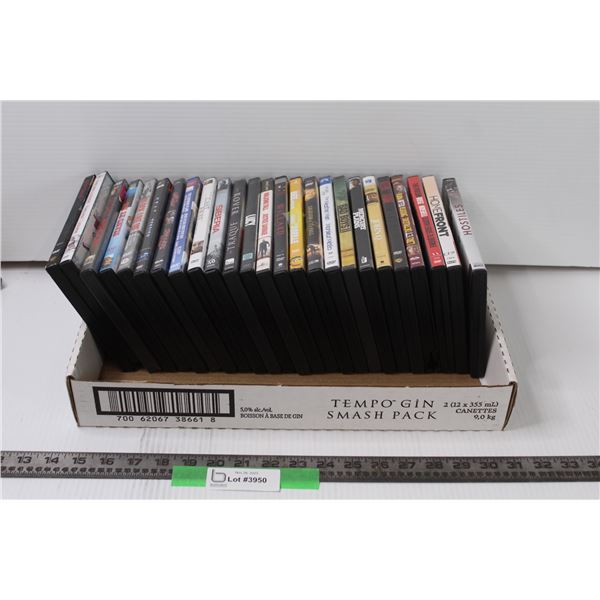 Lot of 25 DVDS - Assorted - Thelma & Louise, The Bee Movie, Walking Tall, Cast Away, Misc.