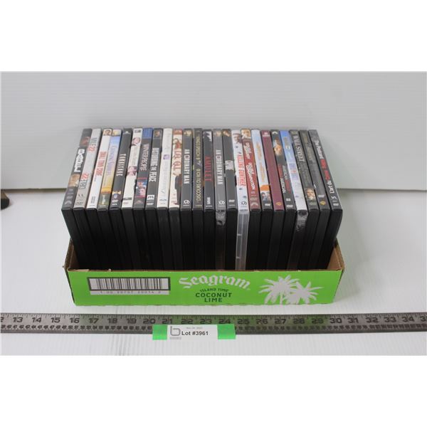 Lot of 24 DVDS - Assorted - Double Jeopardy, The Kings Speech, Tombstone, Babel, Misc.