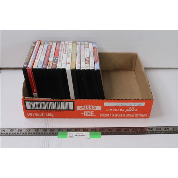 Lot of 16 Christmas DVDS - Santa Clause, Miracle on 34th Street, Christmas Carol, Misc.